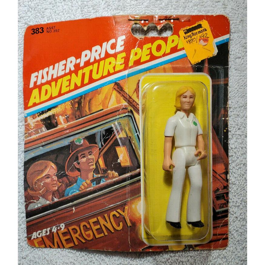 Fisher Price Adventure People 1979 Number 383 Package Toy