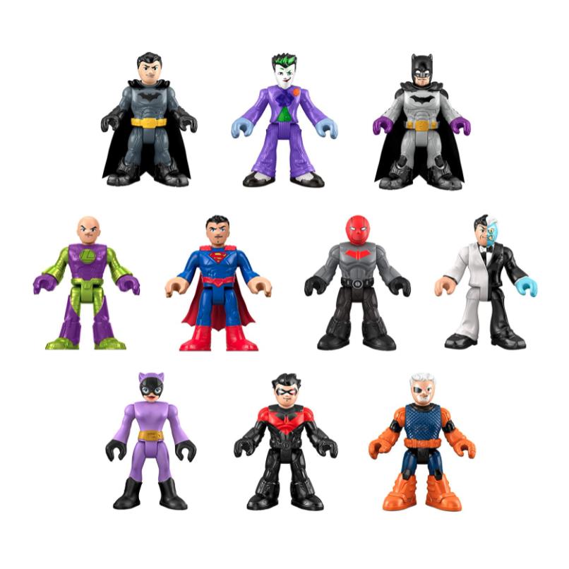 Fisher-price Imaginext DC Super Friends Ultimate Hero Villain Match-up Figures