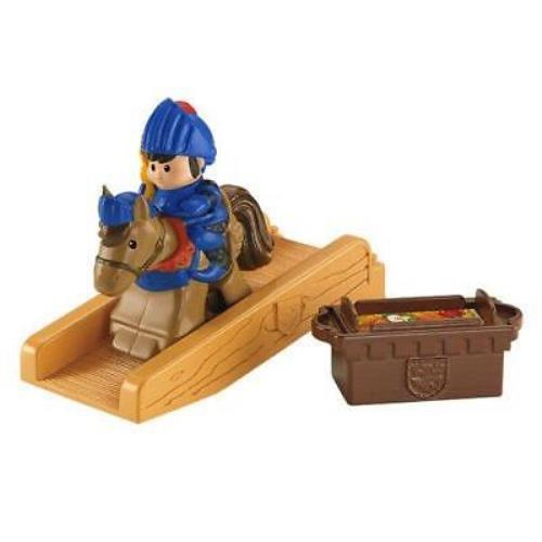 Fisher-price Little People Mike The Knight Klip Klop Mike Figure Pack