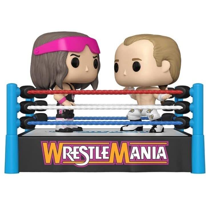 Funko Pop Moment: Wwe - Bret Hart Vs Shawn Michaels - Figura in Vinile da Colle