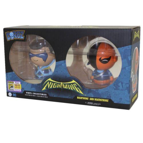 Sdcc 2017 Exclusive Nightwing Deathstroke 2 Pack Dorbz Figures LE 1500