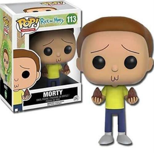 Funko Pop Animation: Rick Morty - Morty Action Figure Natural