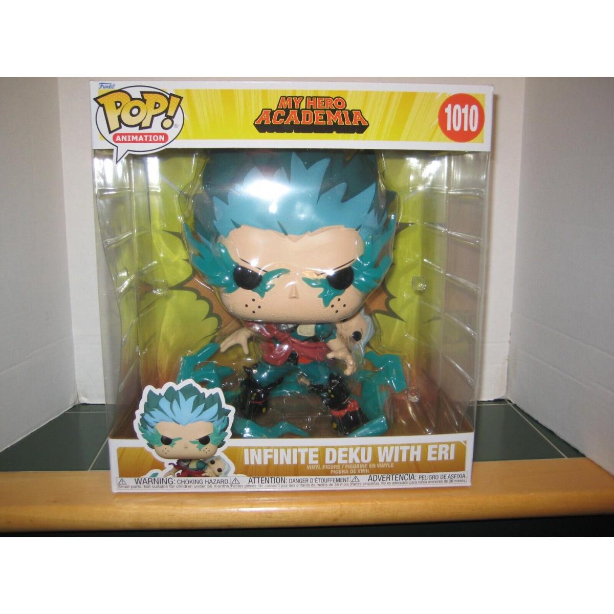 Funko Pop Infinite Deku with Eri Vinyl Figure 1010 My Hero Academia Jumbo