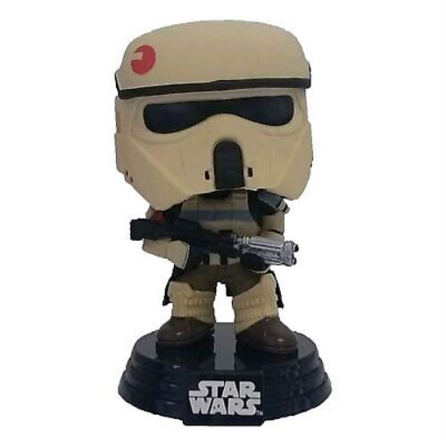 Funko Pop 10461 Star Wars Rogue One Scarif Stormtrooper Stripes Bobble Toy