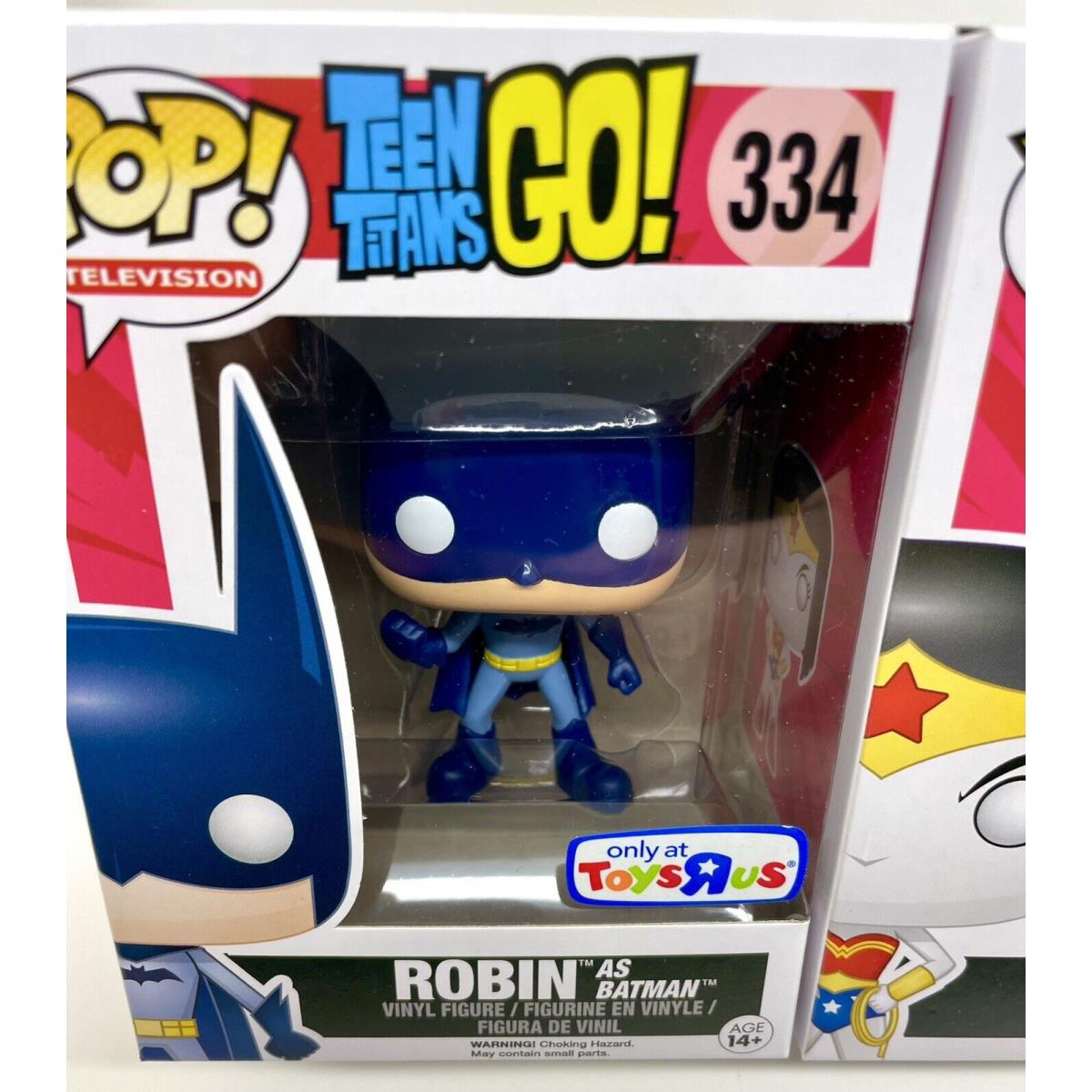 Funko Pop Starfire Robin Raven As 334 335 336 Teen Titans Go Vaulted
