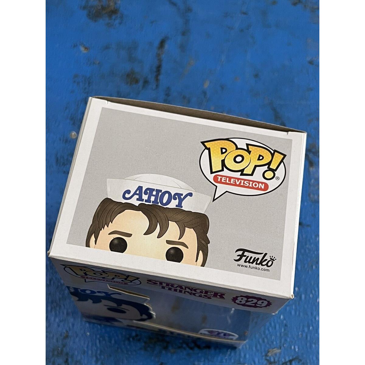 Funko Pop TV Stranger Things 829 Steve Baskin-robbins Exclusive Vaulted