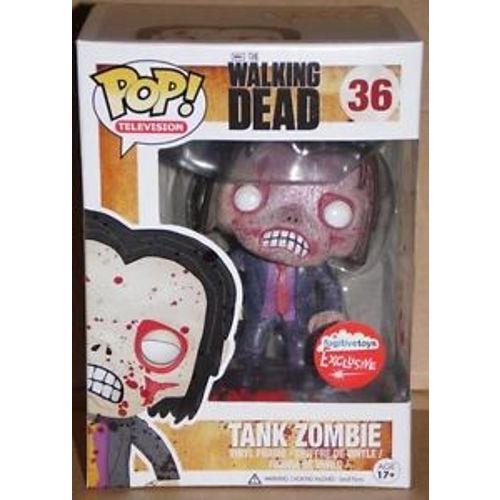 Funko Pop Walking Dead Bloody Tank Zombie 36 Fugitive Exclusive In Stock