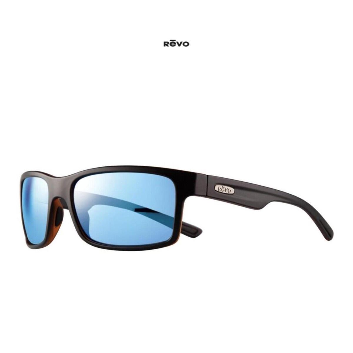 Revo Crawler Matte Blacktort Polarized Blue Water Lens Sunglass 1027 01 Blp