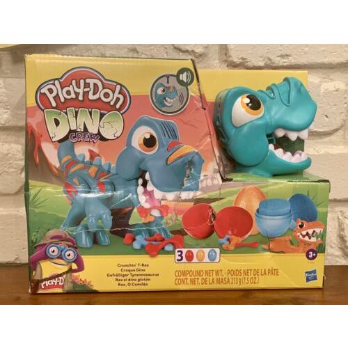 Play-doh Dino Crew Crunchin` T-rex Toy For Kids 3 Years and Up Sounds
