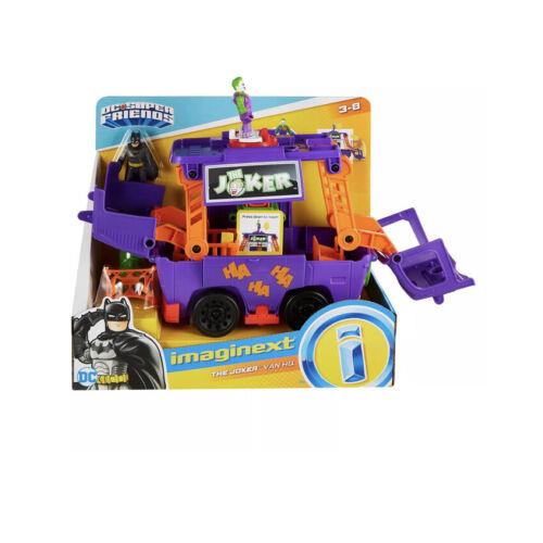 Fisher Price Imaginext Joker Van HQ DC Super Friends Purple Vehicle Toy 2020