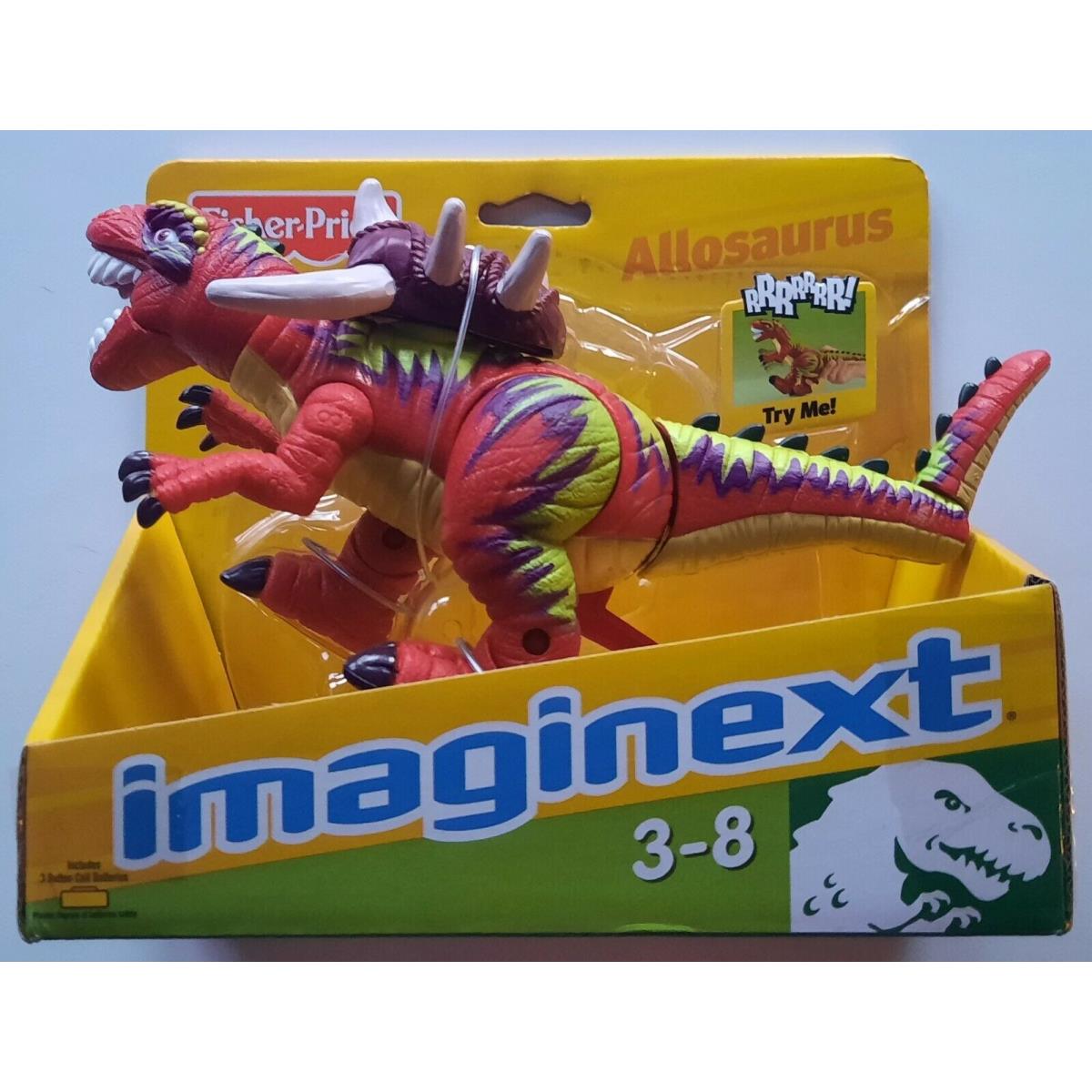 Imaginext Allosaurus By Fisher Price From 2008 - Vintage