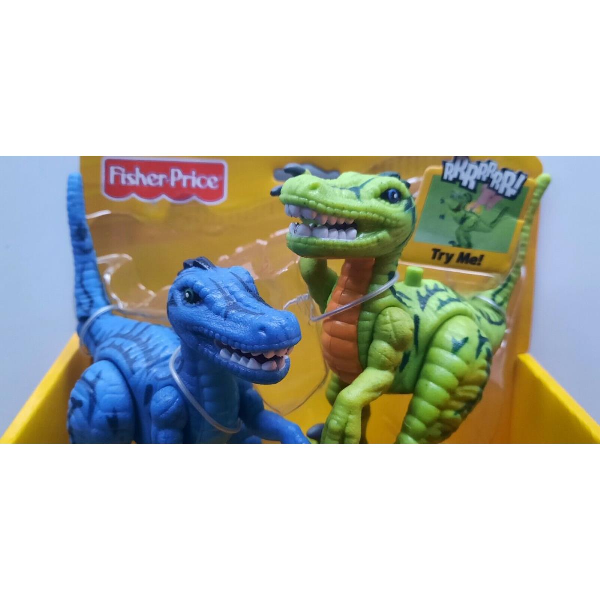 Imaginext Raptors By Fisher Price From 2008 - Vintage