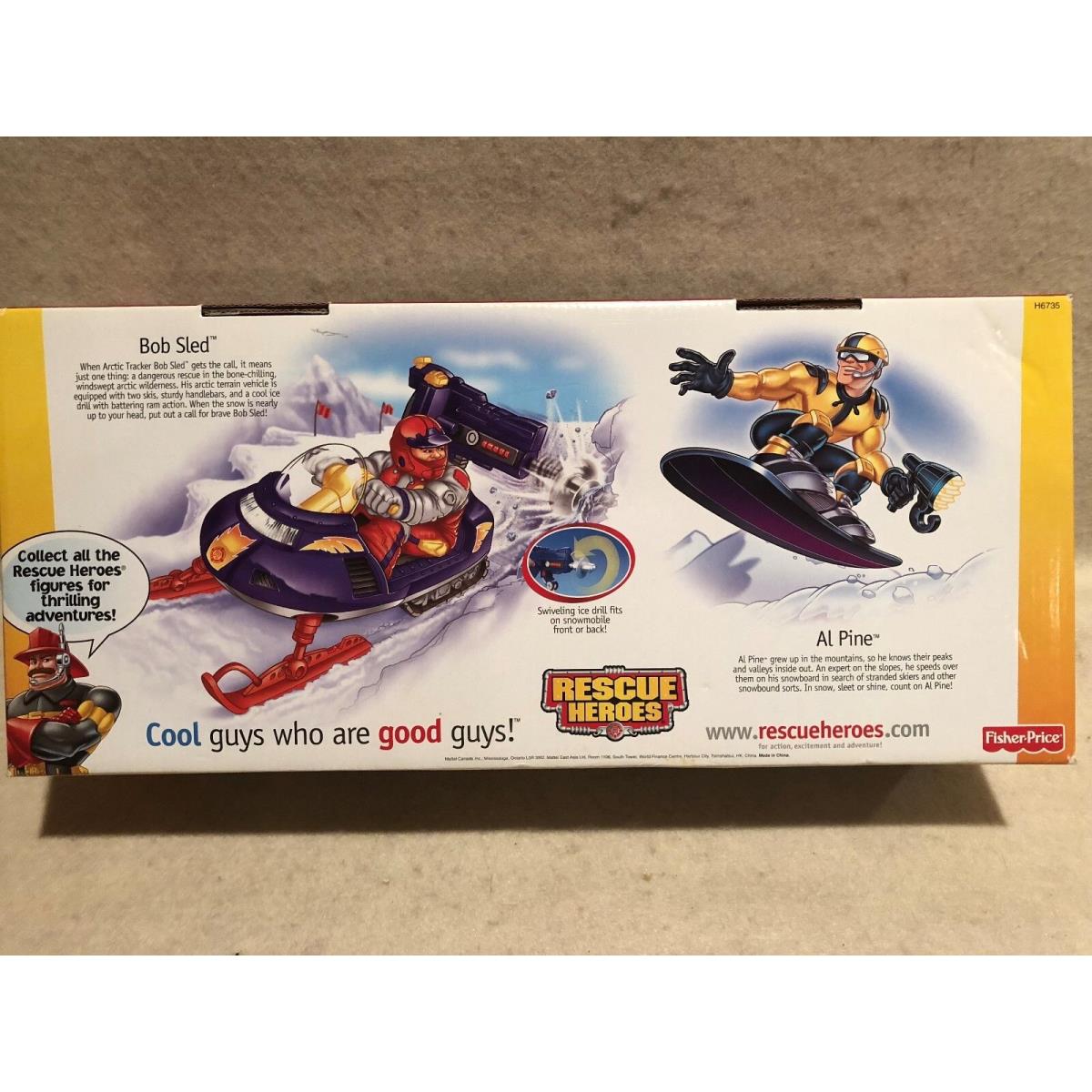 Rescue Heroes Artic Heroes Collection Tracker Snowmobile