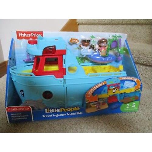 Fisher Price Little People Big Helpers Travel Together Friend Ship Boat Cruise