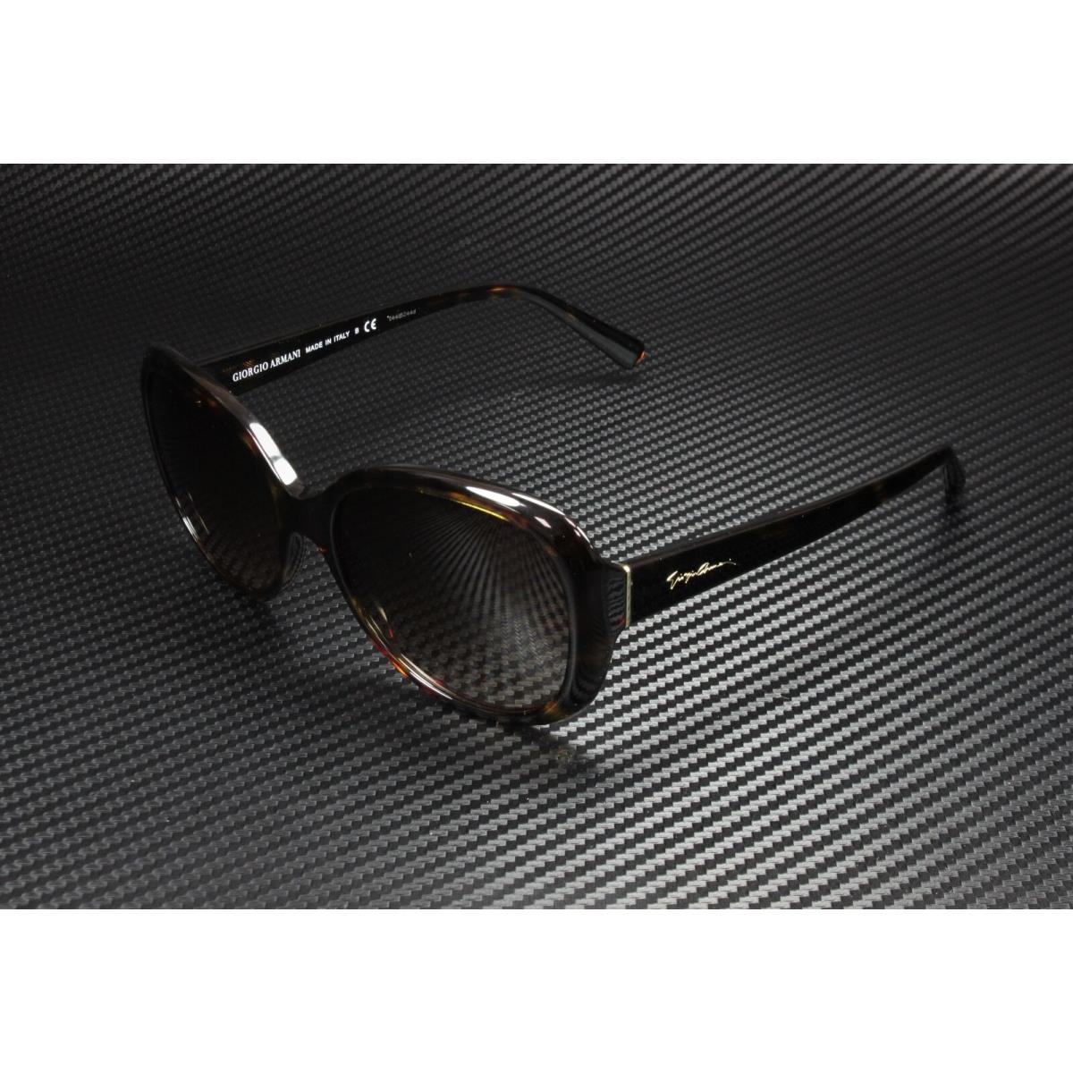 Giorgio Armani AR8047 502613 Havana Brown Gradient 56 mm Women`s Sunglasses