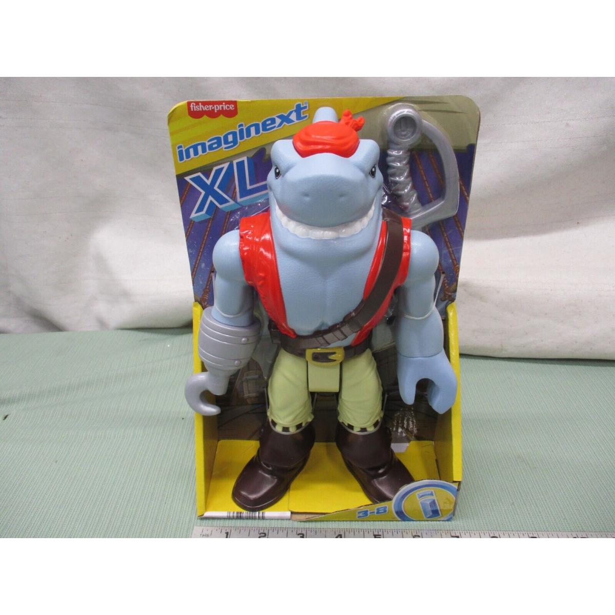 Fisher-price Imaginext XL Shark Pirate Hook Sword Boy Toy 2023 Ocean