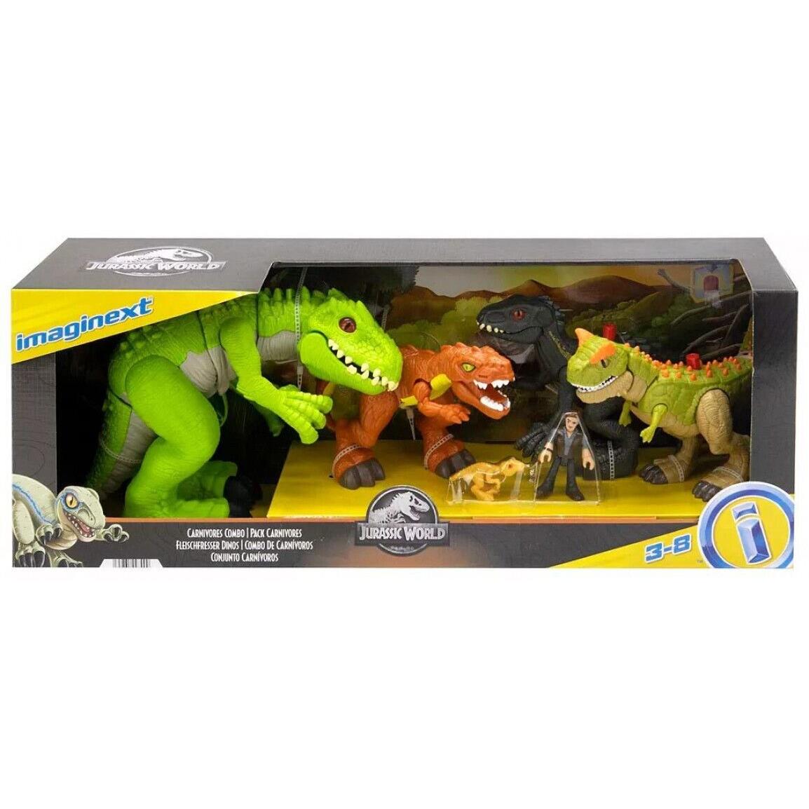 Fisher Price Jurassic World Imaginext Dominion Carnivores Combo Pack