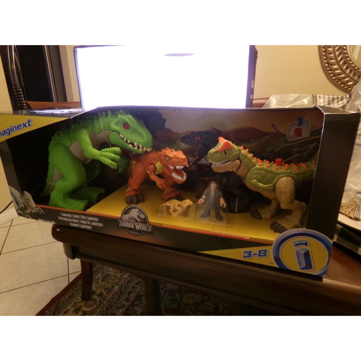 Fisher Price Jurassic World Imaginext Dominion Carnivores Combo Pack
