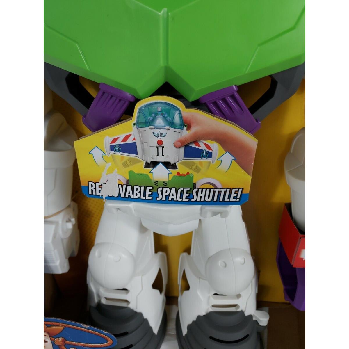 Fisher-price Imaginext Disney Toy Story 4 Buzz Lightyear Robot Space Shuttle 21