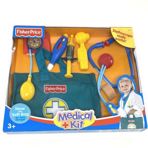 Vintage 2005 Fisher Price Medical Kit J2526 Doctor s Nurse s Pretend Play Set