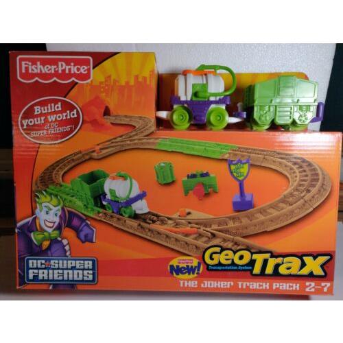 Fisher Price Geotrax DC Super Friends The Joker Track Pack CosBman0041