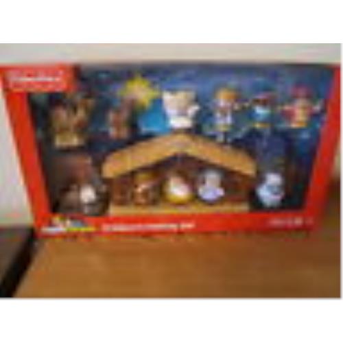 Fisher Price Little People Nativity Manger Wise Men Children`s Exclusive Jesus