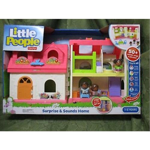 Fisher Price Little People Surprise Sounds Home House Light Family Tessa AA