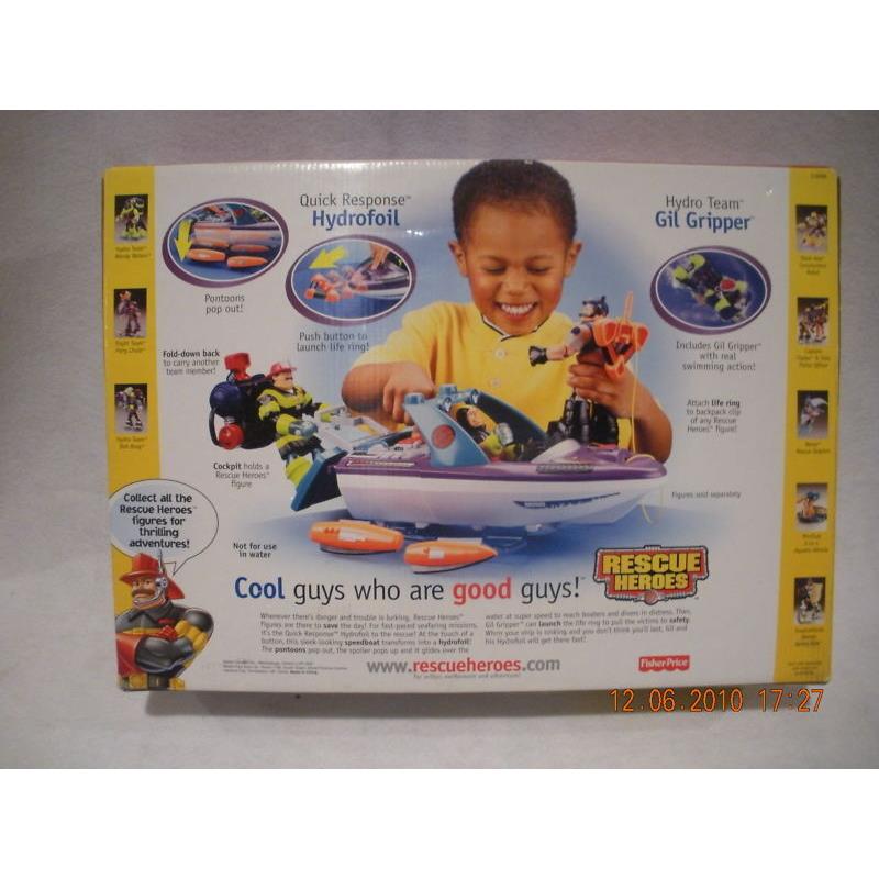 Rescue Heroes Quick Response Hydrofoil Gift Set