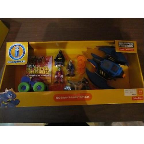 Fisher Price Imaginext DC Super Friends Gift Set Two Face Joker Batman Batwing