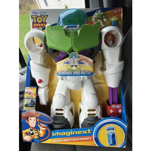 Fisher Price Imaginext Toy Story 4 Buzz Lightyear Robot Alien Space Shuttle Part