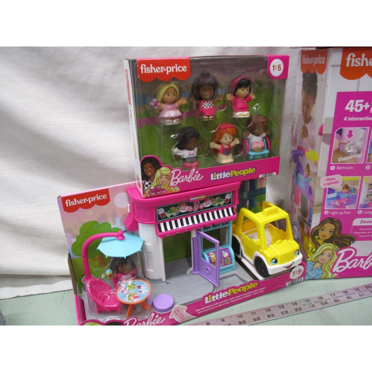 Fisher Price Little People Barbie Dreamhouse Ultra Super Set Combo Pack Toy