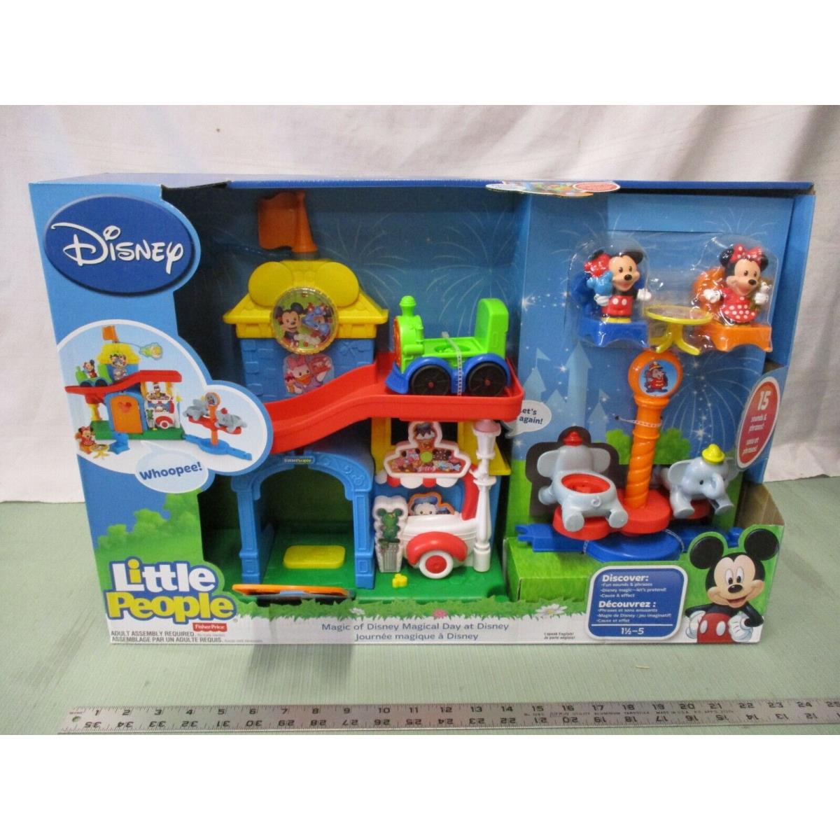 Fisher Price Little People Magic of Disney Magical Day at Disney Toy Mickey