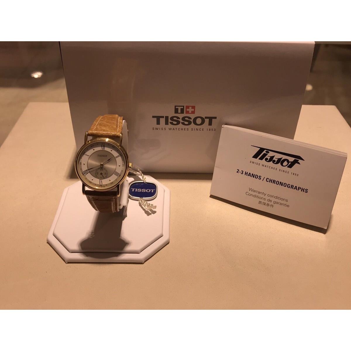 Tissot Gold Tone Watch 30mm Band Model