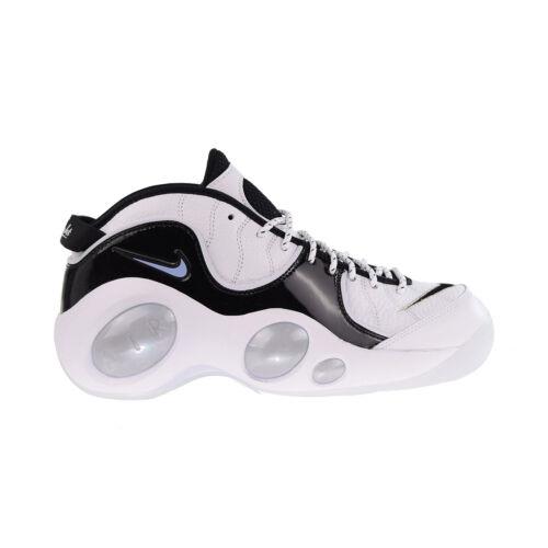 Nike Air Zoom Flight 95 Men`s Shoes Black Patent/football Grey DV0820-100 - Football Grey