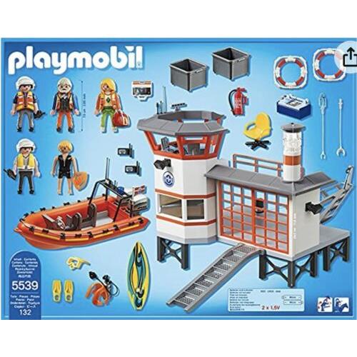 Playmobil Coast Guard with Lighthouse Play Set City Action 5539
