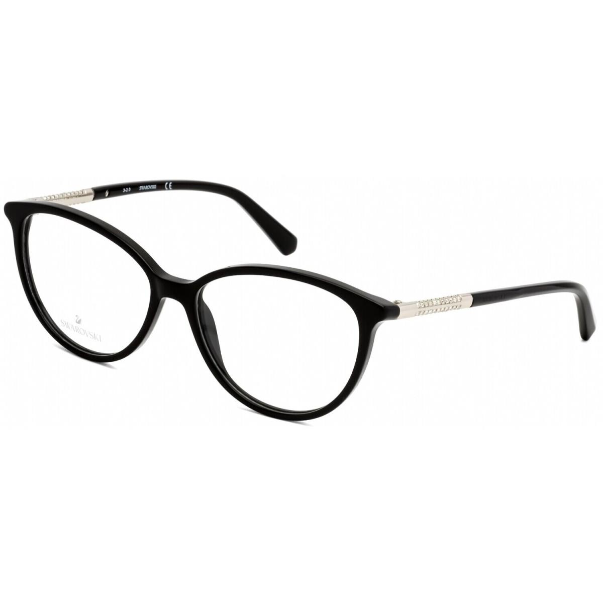 Swarovski SK 5385 001 Eyeglasses Shiny Black Frame 54mm