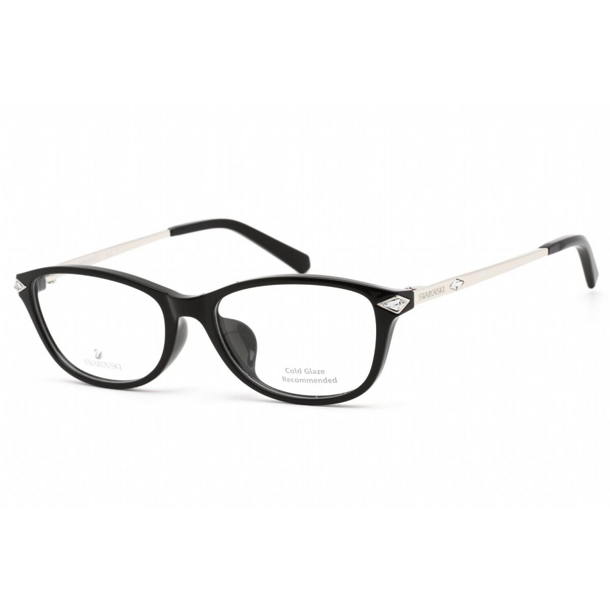 Swarovski SK5293-D 001 Eyeglasses Shiny Black Frame 52mm