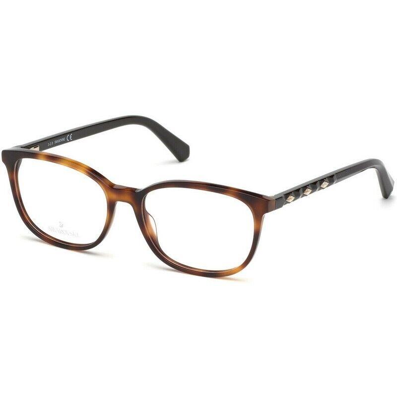 Swarovski SK 5300F 052 Eyeglasses Dark Havana Frame 54mm