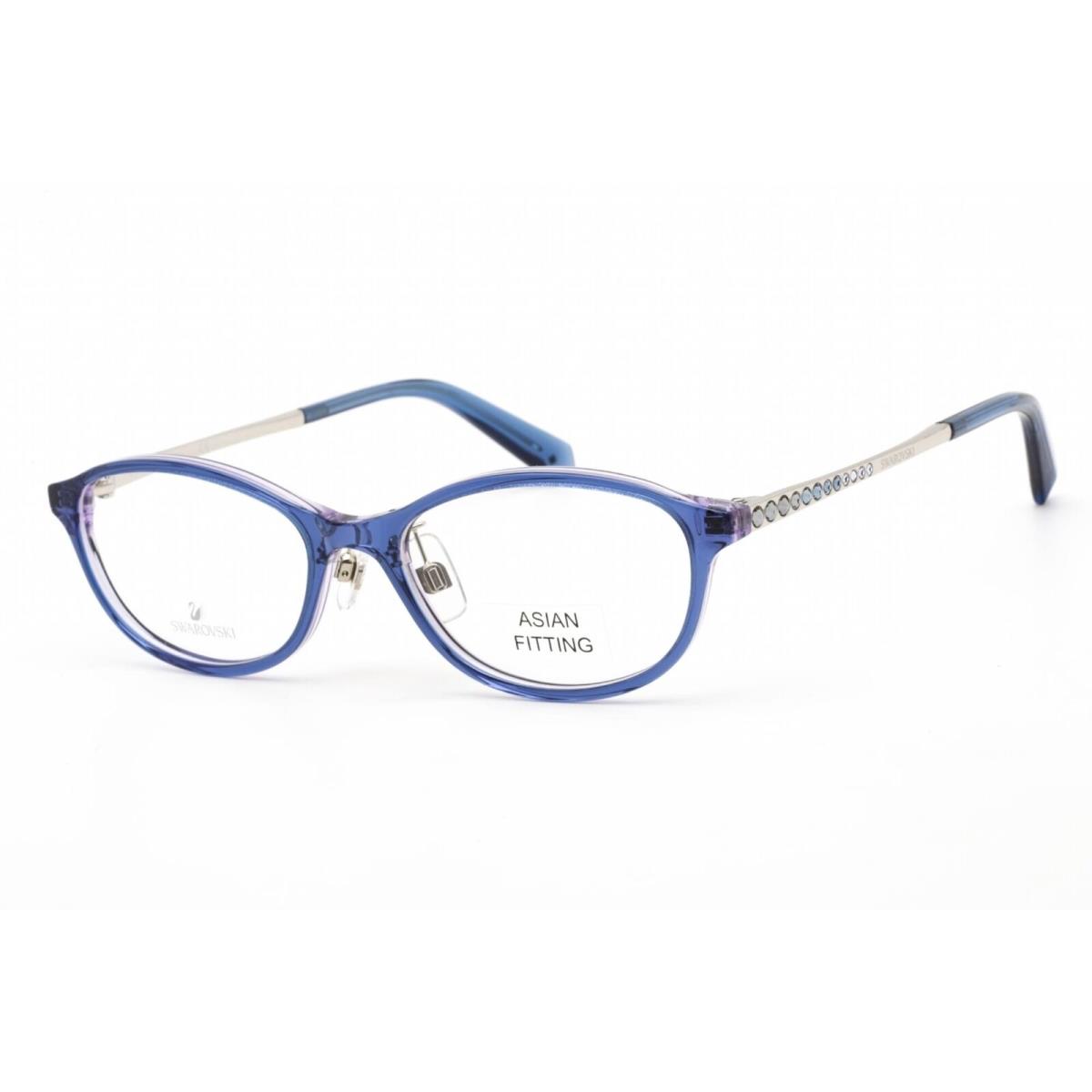 Swarovski Women`s Eyeglasses Blue/other Oval Plastic Full-rim Frame SK5379-D 092