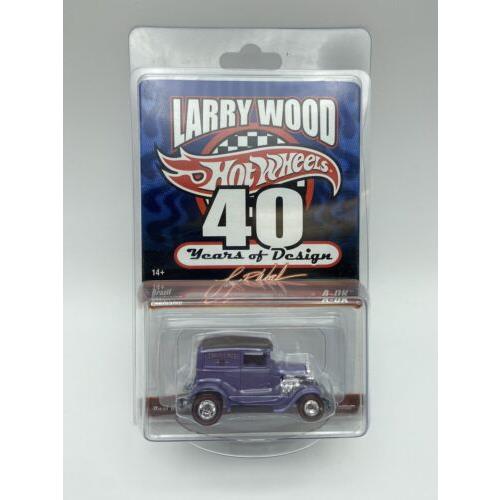 Hot Wheels Larry Wood 40 Years of Design Purple A-ok Brazil Exclusive 1/64 Scale