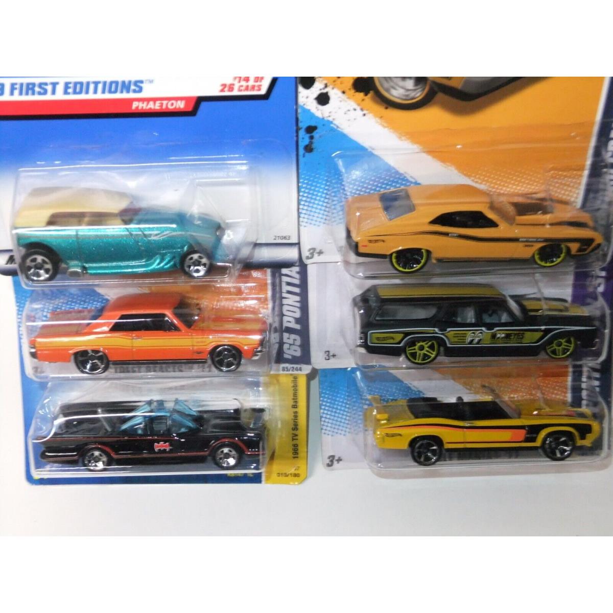 Hot Wheels - 35 New: From From 1996-2014 - Muscle Cars Hot Rods Trucks Etc