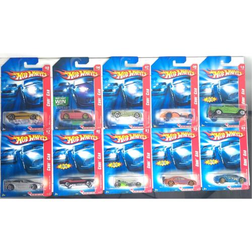 Hot Wheels Code Car 2007 Set of 10