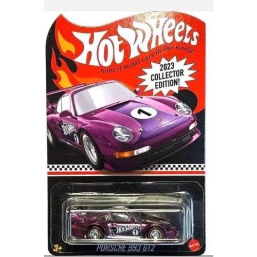 2023 Hot Wheels Collectors Edition Porsche 993 GT2 Purple Nip DG Exclusive