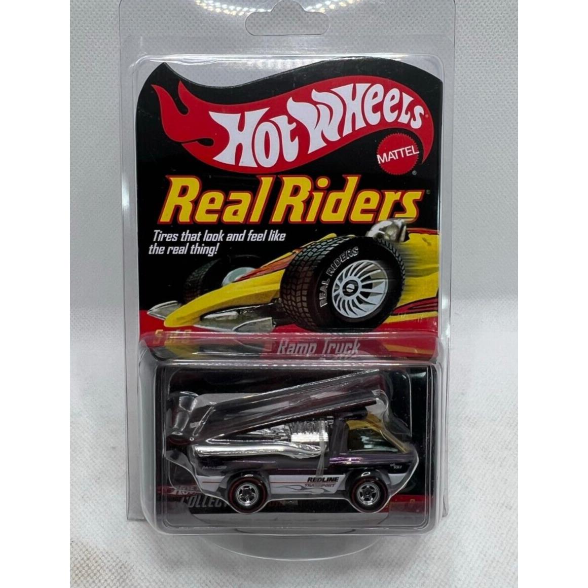 Hot Wheels Rlc Ramp Truck 3107/11000 Series 6 Real Riders Heavyweights Redline