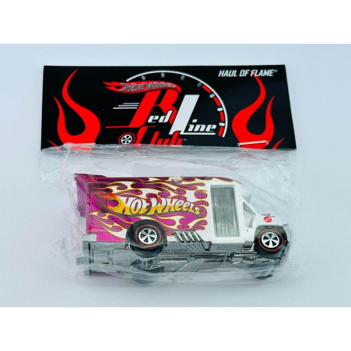Hot Wheels Rlc 2012 Convention Haul OF Flame Pink Party Car in Baggie