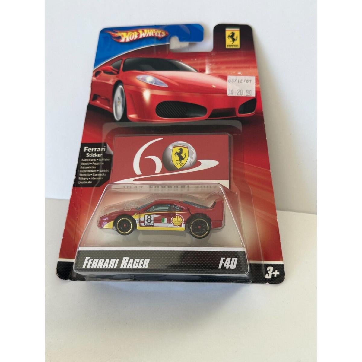 Hot Wheels Ferrari Racer F40 Shell 8 V73