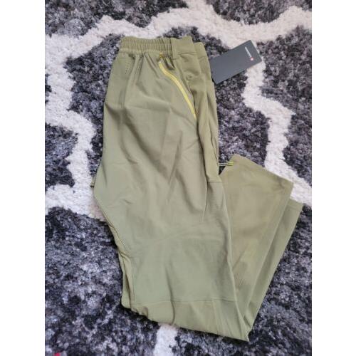 Lululemon Classic-fit Hiking Pant 30 Size 31 Green Brzg Running