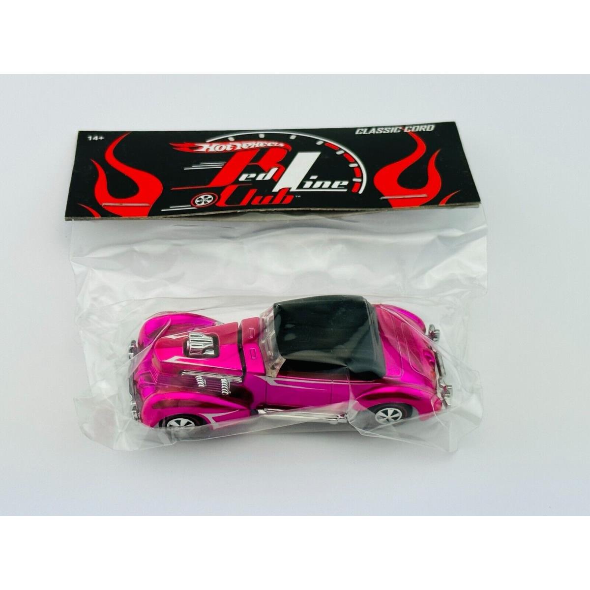 Hot Wheels Rlc 2006 Convention Nationals Classic Cord Pink Party Car in Baggie