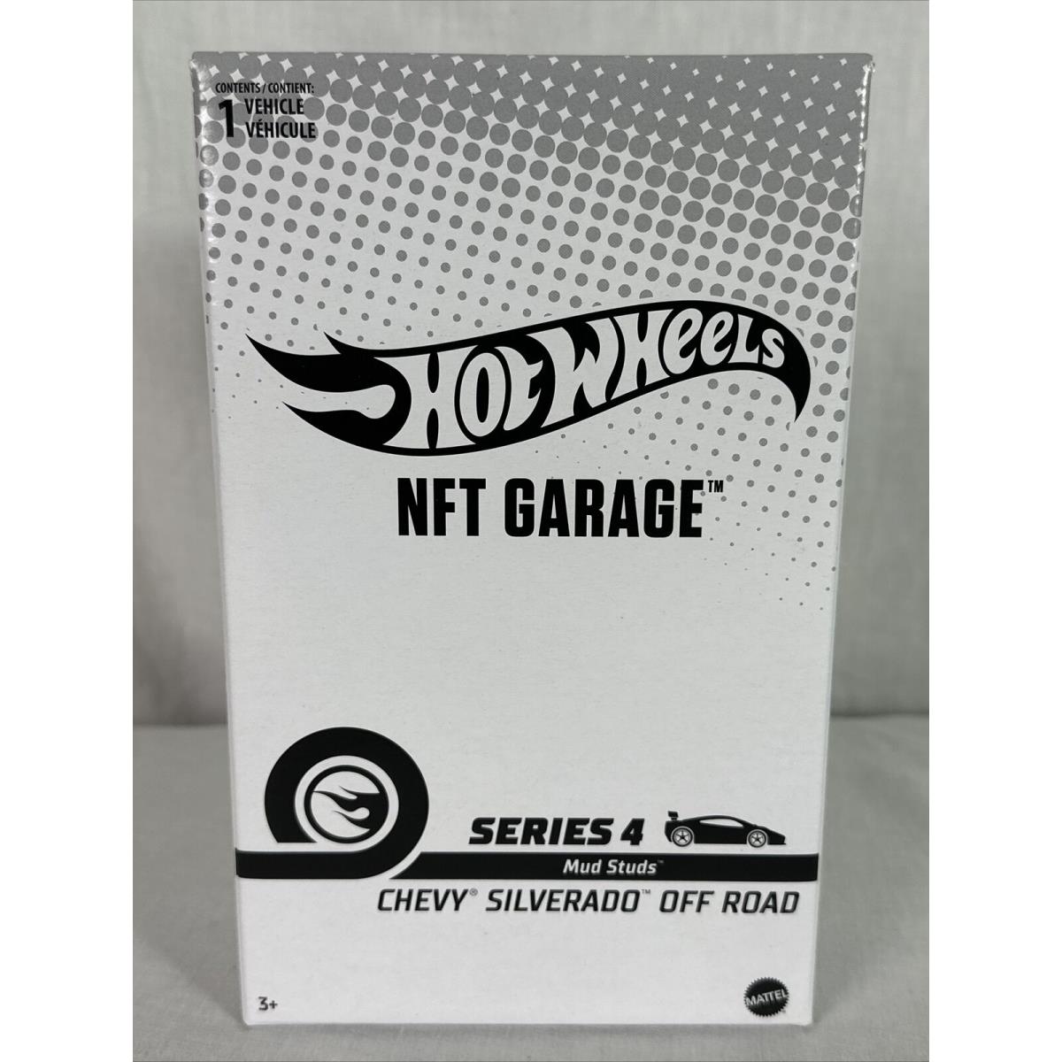 Hot Wheels Nfth Garage Series 4 Mud Studs HW 2015 Chevy Silverado Off Road