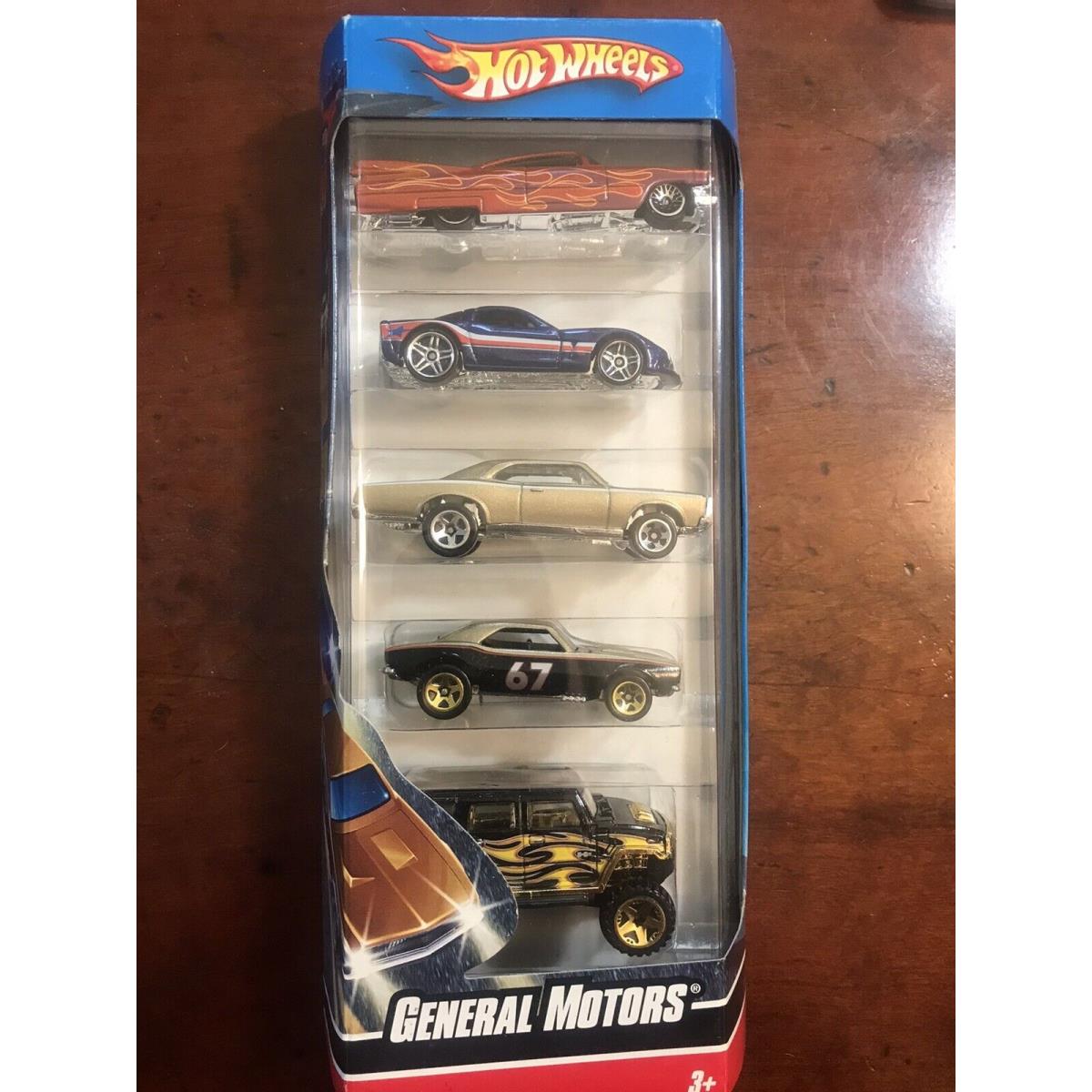 Hot Wheels 2008 General Motors 5 Pack - Camaro Caddy Gto Hummer